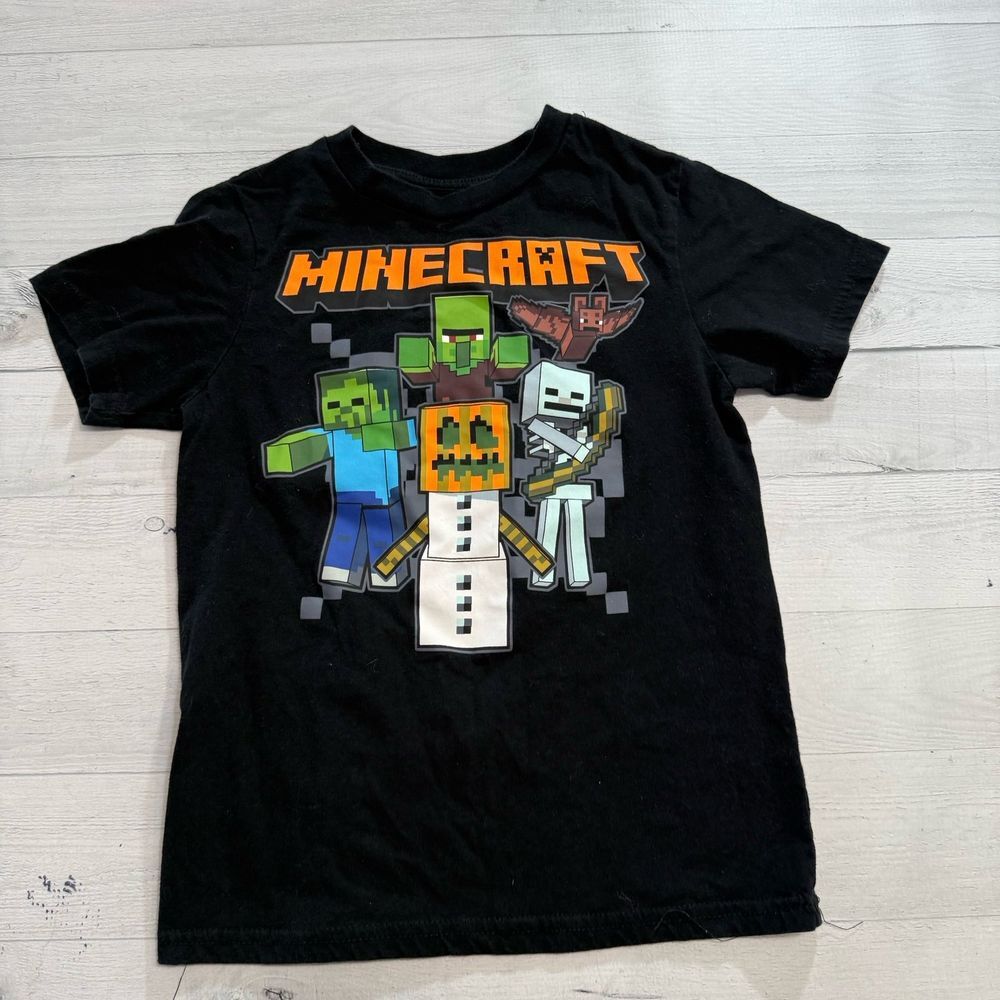 Minecraft kids‎ Halloween shirt youth small